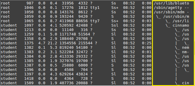 Уменьшить приоритет процесса linux